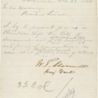 General Sherman&#039;s Telegram