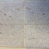 Letter Describing the Antebellum South